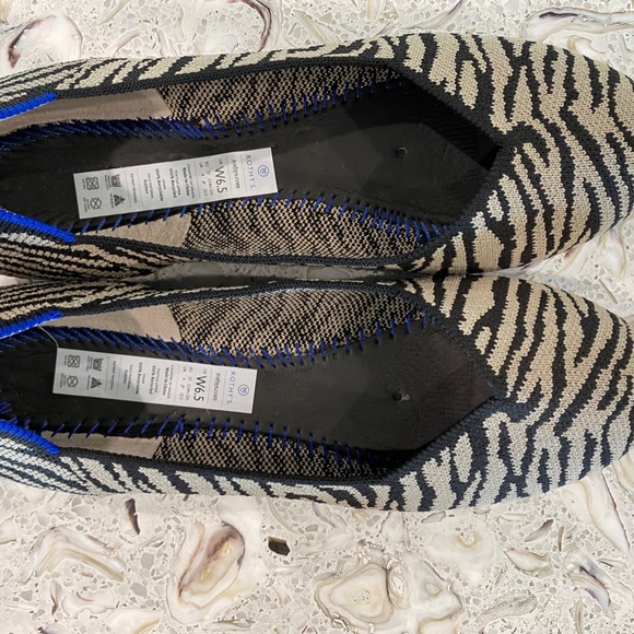 Rothy's Zebra Print, size 6.5 - Picture 2 of 4